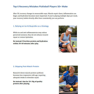 50+ Recovery Blueprint